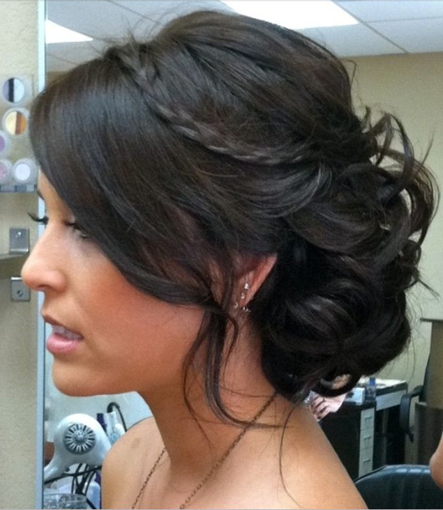 Bridesmaid hairstyle for wedding dreampurple.co.uk
